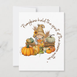 Erntedank Feiertagskarte