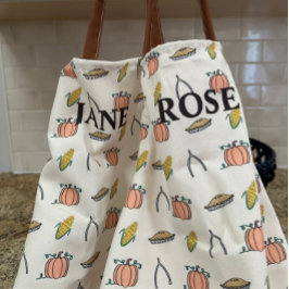 Erntedank Festessen Abendessen Kinder Schürze