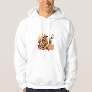 Erntedank Feuerwehrmann Türkei Erste Brandrettung Hoodie