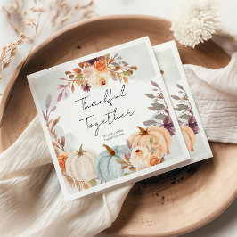 Erntedank Friends Giving Dinner Serviette