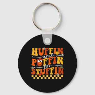 Erntedank führen Trot Huffin und Puffin für die Tü Schlüsselanhänger