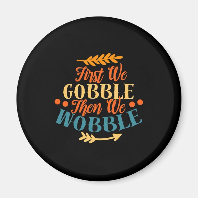 Erntedank Funny Erntedank Herbst Herbstsaison Magnet (Vorne)