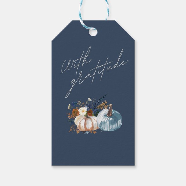 Erntedank-Geschenkmarke Geschenkanhänger (Vorderseite)