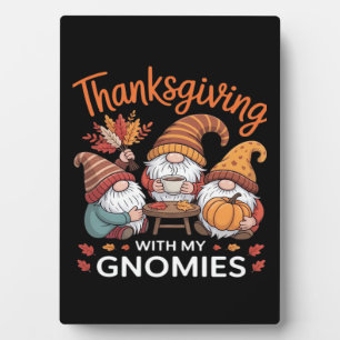 Erntedank Gnome Fall Leopard Türkei Essential T Fotoplatte