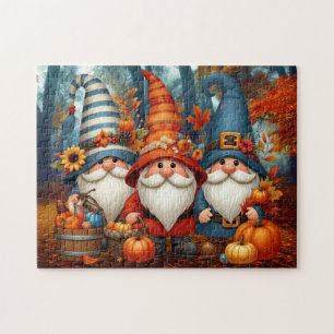 Erntedank Gnomes Trio Puzzle