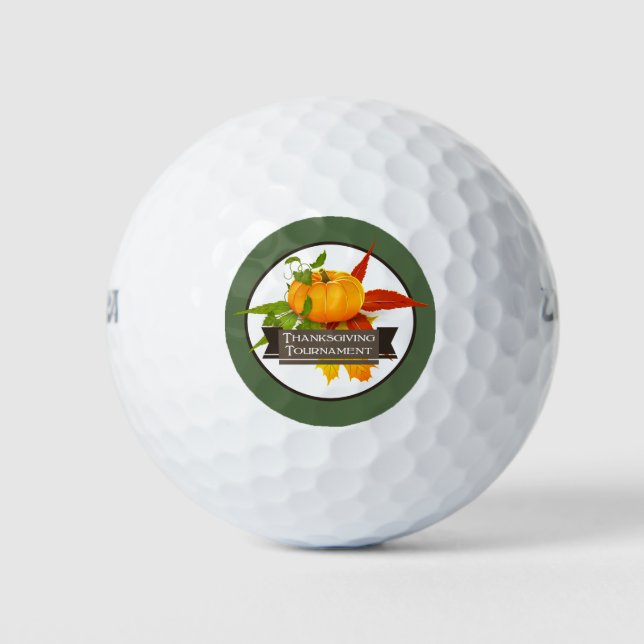 Erntedank Golf Turnier, Golfplätze Golfball (Vorderseite)