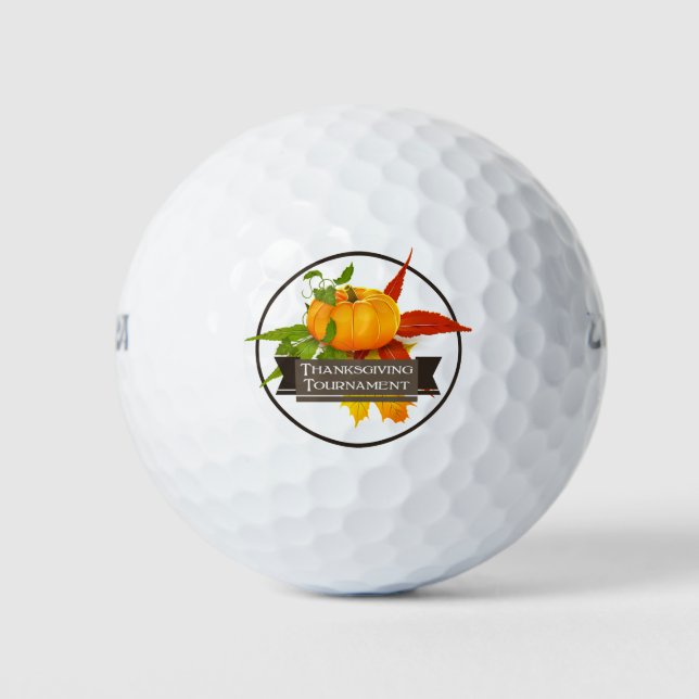 Erntedank Golf Turnier, Golfplätze Golfball (Vorderseite)
