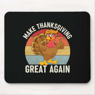 Erntedank Groß wieder lustig Trump Türkei 2024 Mousepad