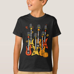 Erntedank Guitars Fall Rock Music Riocker Men B T-Shirt
