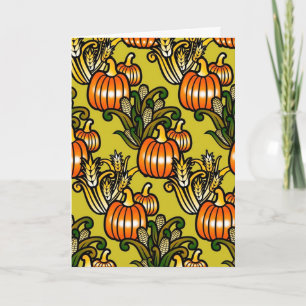 Erntedank Harvest Feiertagskarte