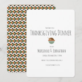 Erntedank Herbst Dinner Türkei Party Einladung