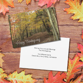 Erntedank Herbst Foto Feiertagskarte