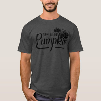 Erntedank Herbst Halloween Hallo da Pump T-Shirt