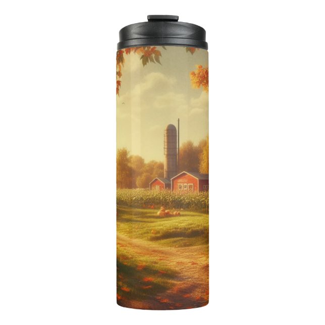 Erntedank/Herbst/Herbst Thermosbecher (Vorderseite)