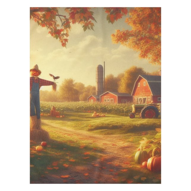 Erntedank/Herbst/Herbst Tischdecke (Vorderseite)