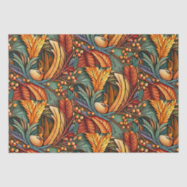 Erntedank Herbstdesign Seidenpapier