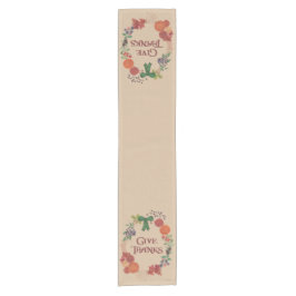 Erntedank Herbstkranz zum Anpassen Kurzer Tischläufer