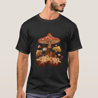 Erntedank-Herbstlaub im Herbst Mushroom Cluster S T-Shirt