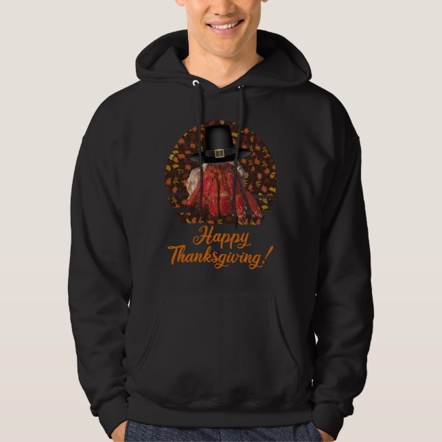 Erntedank Hermit Crab Hoodie (Vorderseite)