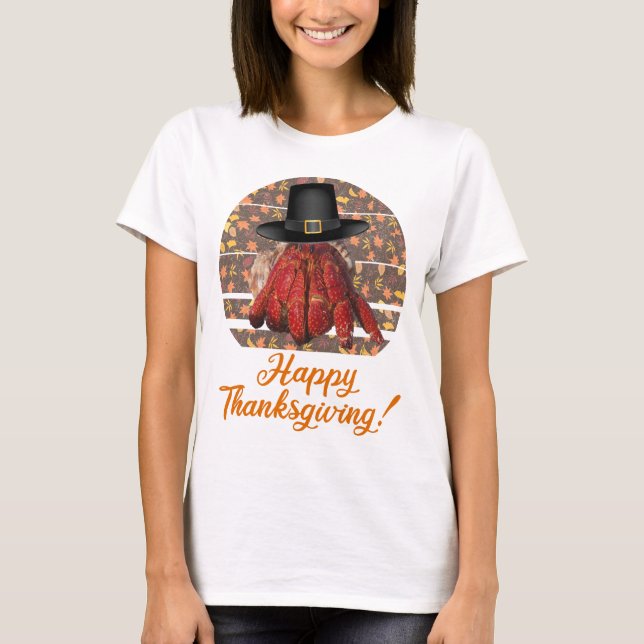 Erntedank Hermit Crab T-Shirt (Vorderseite)