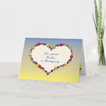 Erntedank Herz - für Bruder