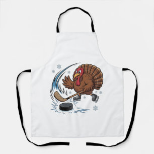 Erntedank Hockey Eishockey Türkei Gobbler Schürze
