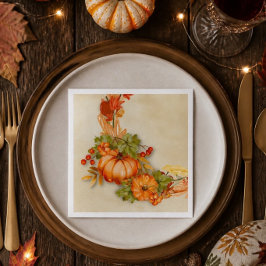 Erntedank Holiday Paper Napkin Serviette