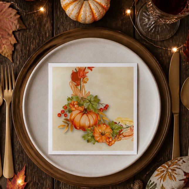 Erntedank Holiday Paper Napkin Serviette (Von Creator hochgeladen)