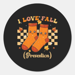 Erntedank I Liebe Herbstverhütung Herbstsonne N Runder Aufkleber