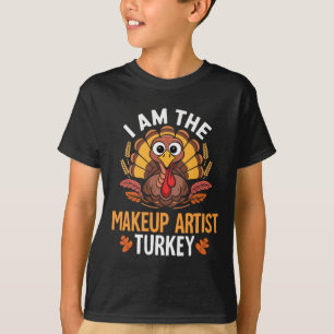 Erntedank ich bin der Makeup Künstler Türkei Match T-Shirt