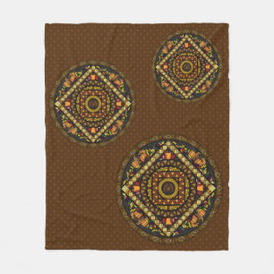 Erntedank Icons Fleece Blanket