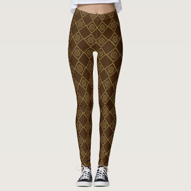 Erntedank Icons Leggings (Vorderseite)