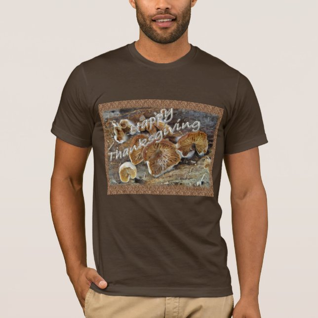 Erntedank innerhalb von Pilzen T-Shirt (Vorderseite)