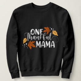 Erntedank inspiriert Typografie Sweatshirt