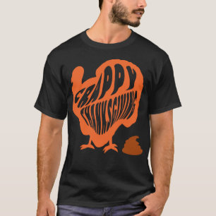 Erntedank Kacke Erntedank Poopers Crappy als T-Shirt