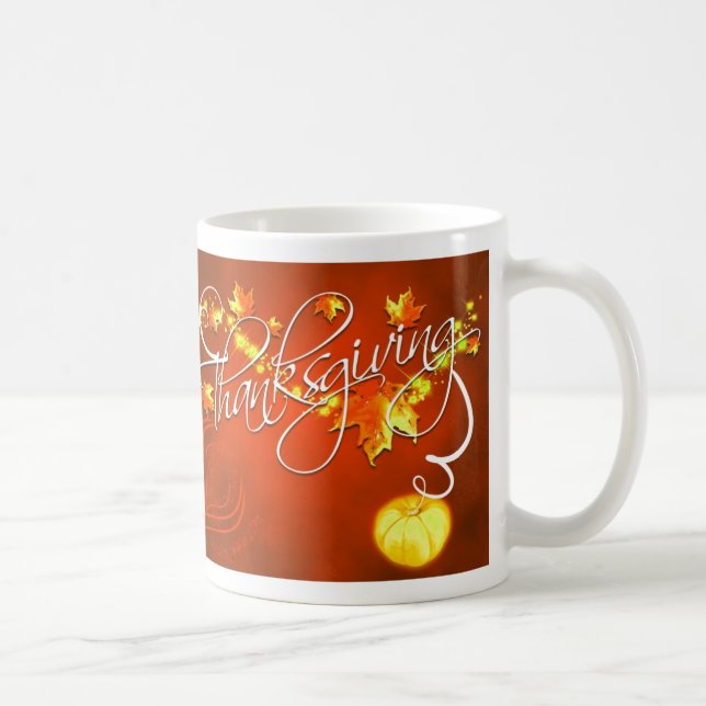 Erntedank Kaffeetasse (Rechts)