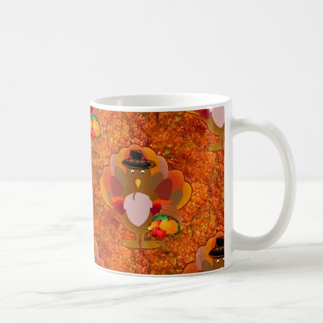 Erntedank Kaffeetasse (Rechts)
