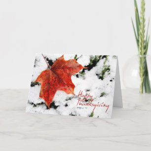 Erntedank Kanada Feiertagskarte