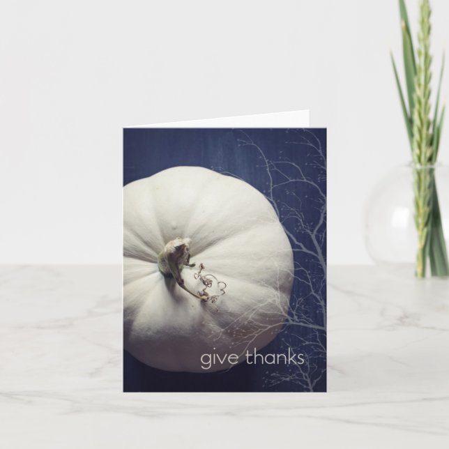 Erntedank-Karte Feiertagskarte (Vorderseite)