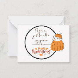 Erntedank-Karte Mitteilungskarte