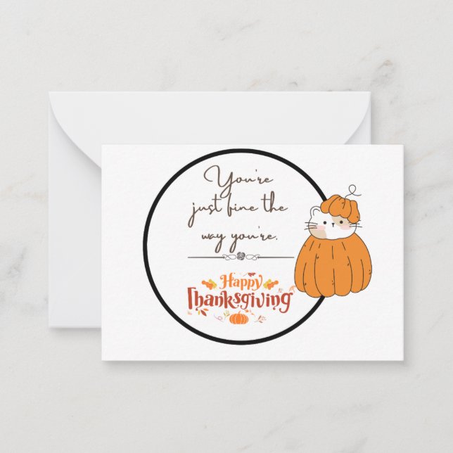 Erntedank-Karte Mitteilungskarte (Vorderseite)