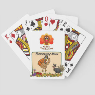 Erntedank Kartenstapel Spielkarten