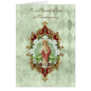 Erntedank Katholischer Priester Jesus Religious