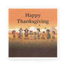 Erntedank Kids 13 Paper Napkin