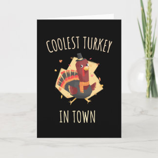 Erntedank Kids Outfit Coole Türkei in der Stadt Karte
