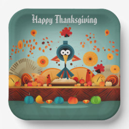 Erntedank Kinder 1 Pappteller