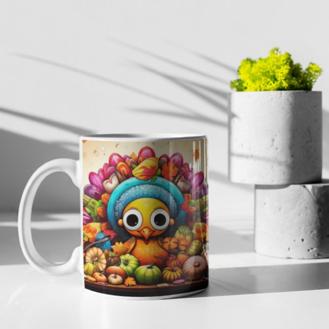 Erntedank Kinder 2 Tasse (Thanksgiving Kids 2 Mug
)