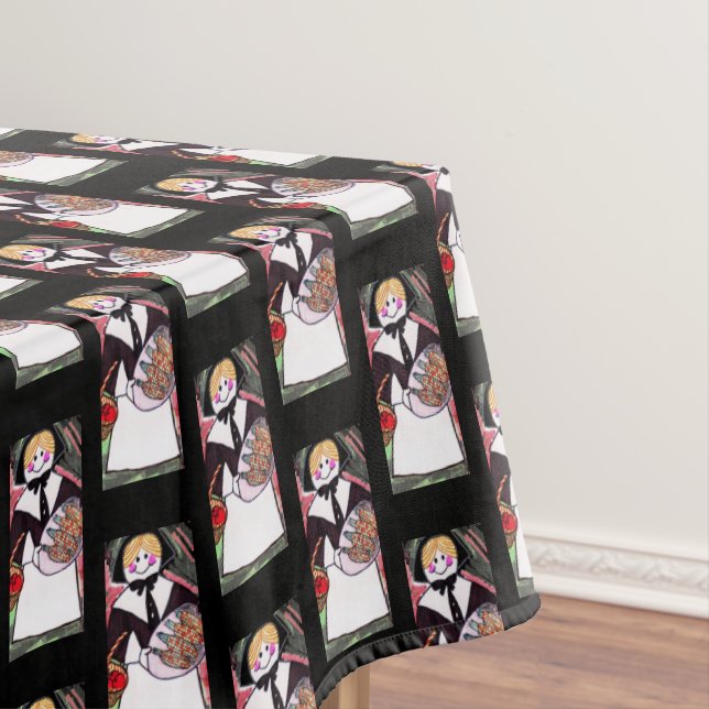 ERNTEDANK LADY PILGRIM Tischtuch Tischdecke (Beispiel)