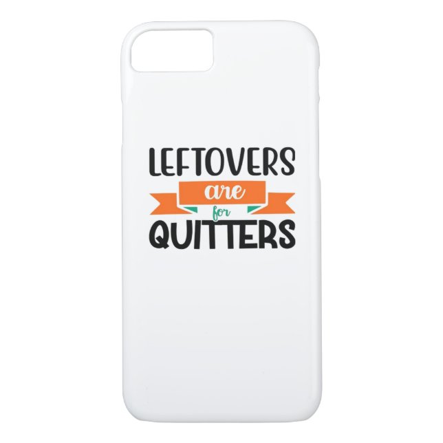 Erntedank-Leeftovers sind für Quitters Classic Case-Mate iPhone Hülle (Rückseite)