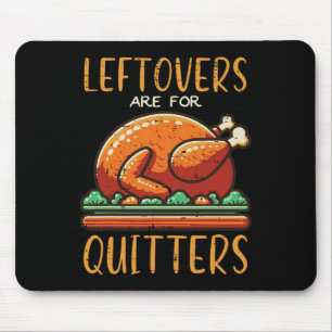 Erntedank Leftows sind für Quitys lustige Männer Mousepad